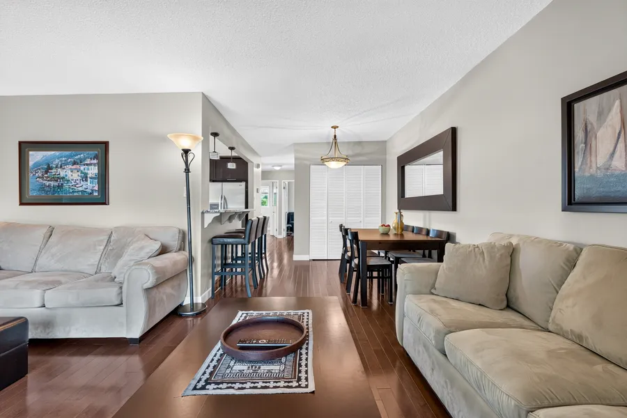 Sightline to the kitchen